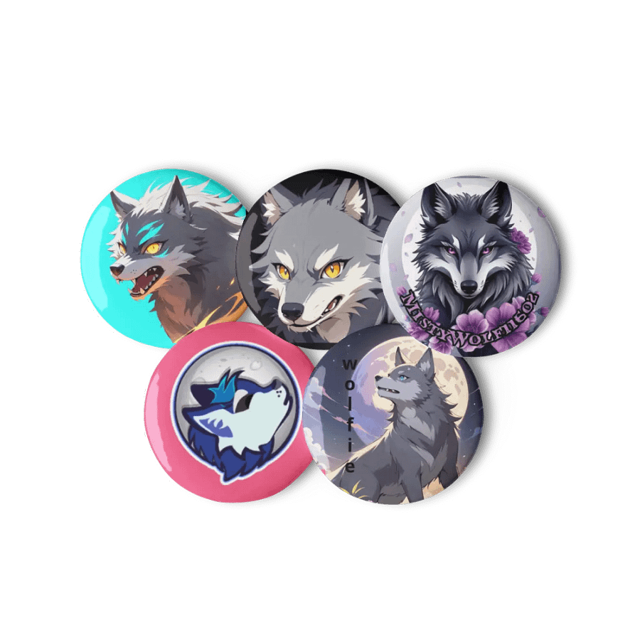 Lunar Wolf Pack Pin Set product image (11)