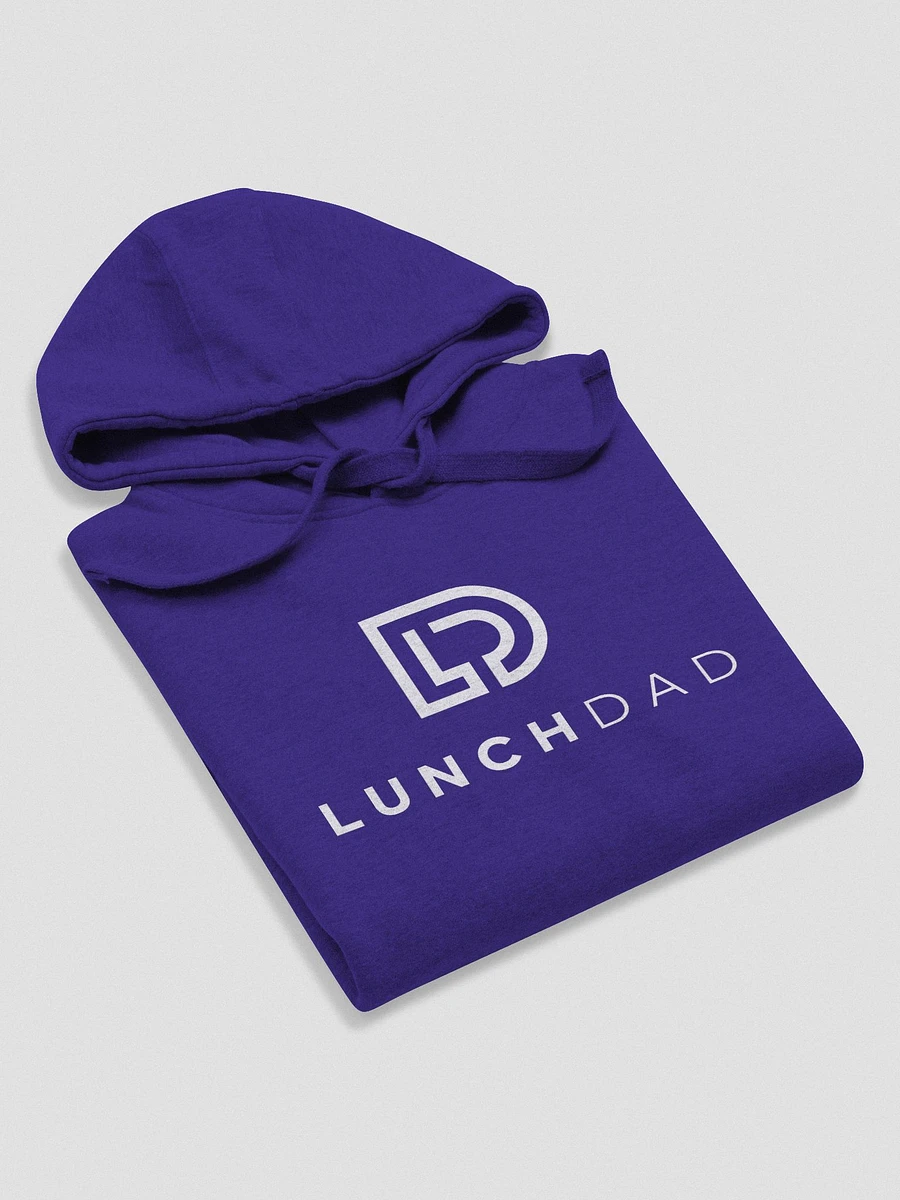 LunchDad Original Hoodie (White Logo) product image (22)