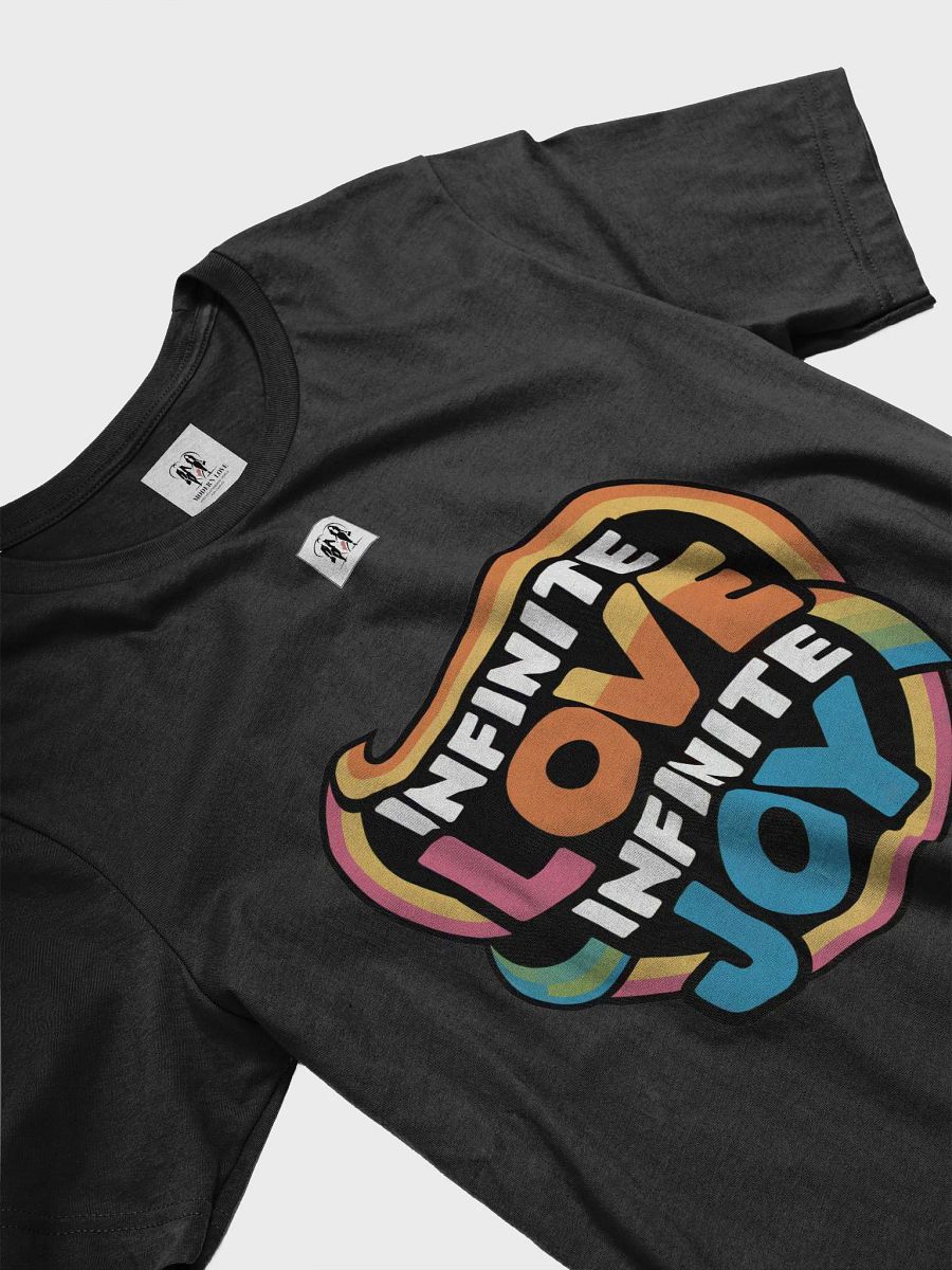 Infinite Love Infinite Joy Rainbow Unisex T-shirt product image (3)