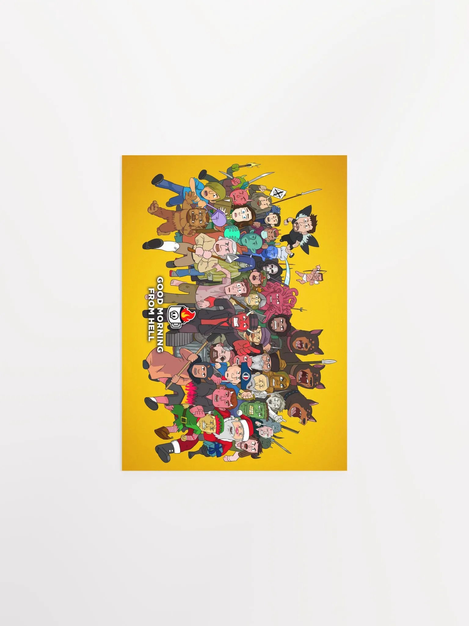 The War Between Heaven & Hell Poster product image (2)