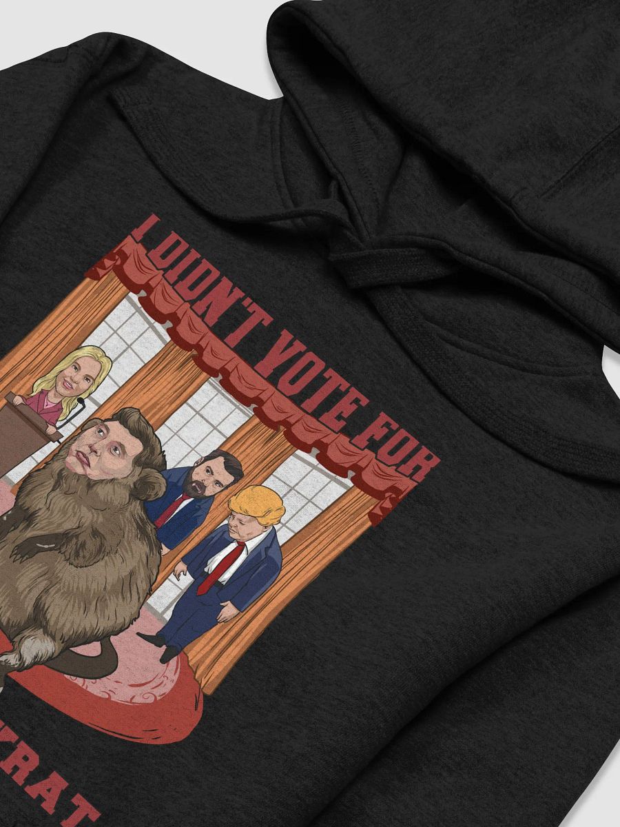 I Didn’t Vote for Elon Muskrat Premium Hoodie product image (27)