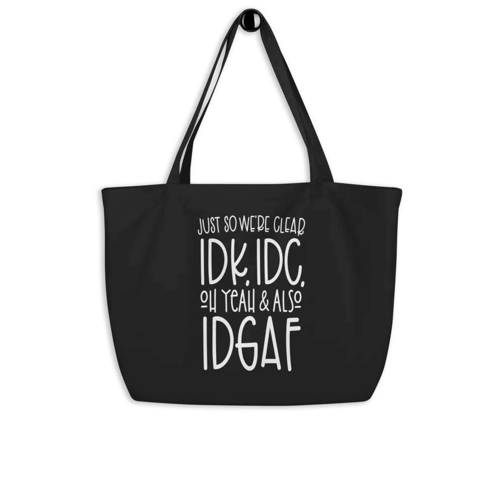 Just So We're Clear Bag product image (8)