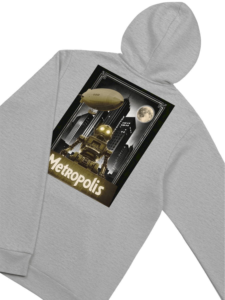 Metropolis Style Robot Back Graphic - Vintage Sci-Fi Style product image (5)