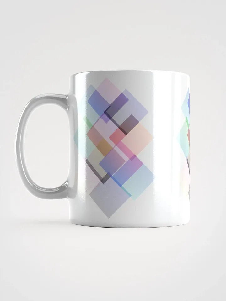 Geometric Gradient Artistic Squares Spiral Notebook product image (3)