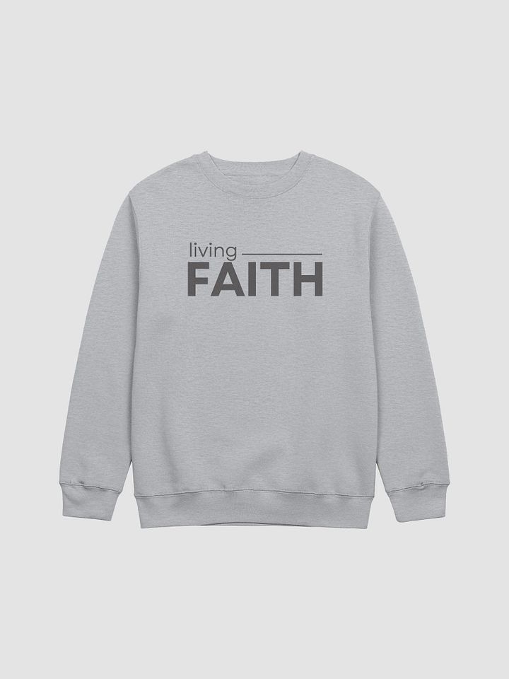 Living FAITH Premium Crewneck Sweatshirt product image (2)