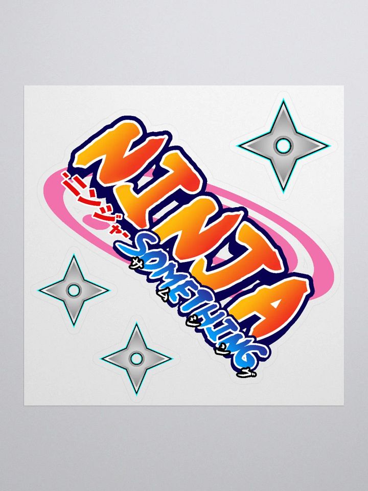 Ninja Something Sticker Set product image (1)