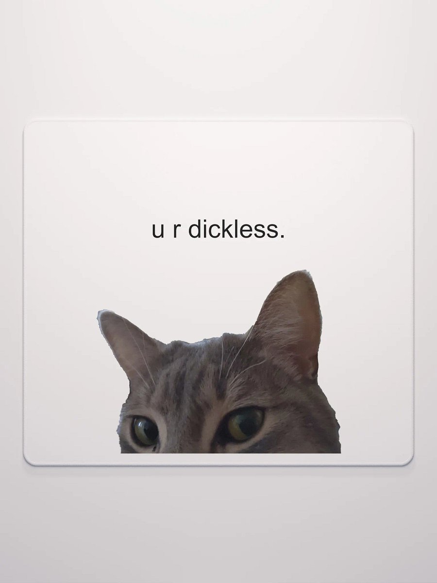 marf is heckin evil - mousepad product image (2)