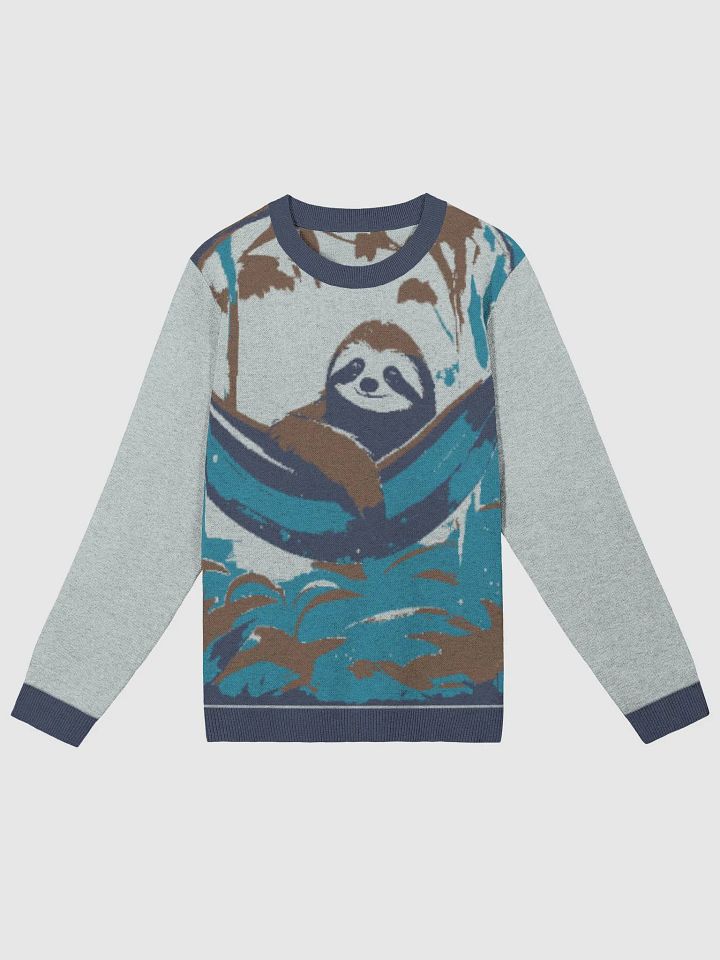Sloth Hangout Knitted Crewneck product image (5)
