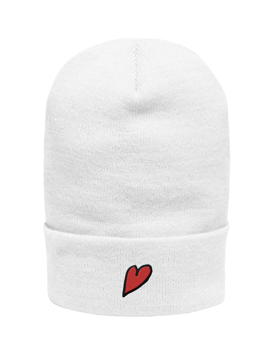 Have A Heart Cuffed Beanie with Red Heart product image (3)