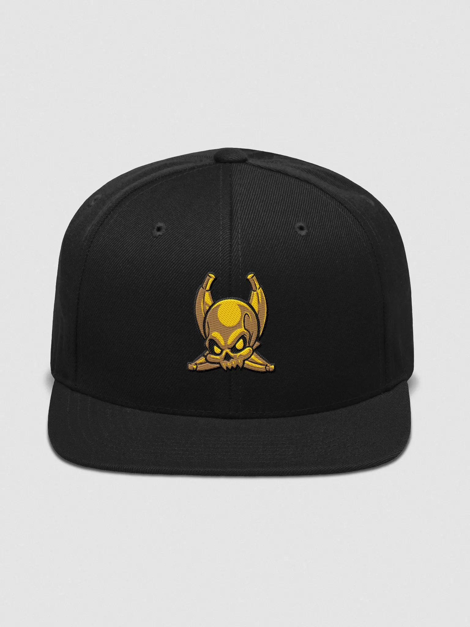 Skull & Nanas Snapback (Gold Edition) product image (1)