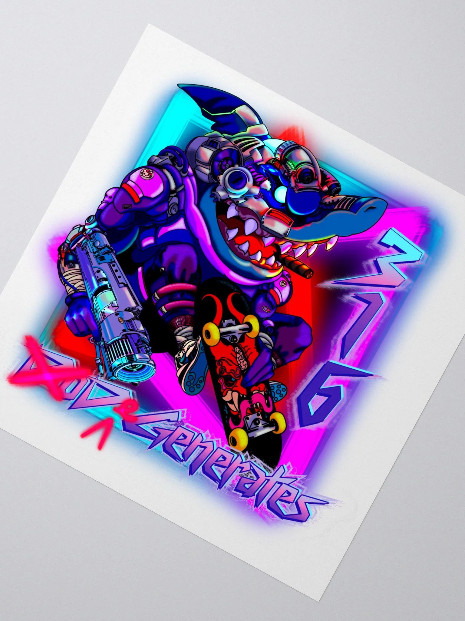 Cybershark- Sticker product image (2)