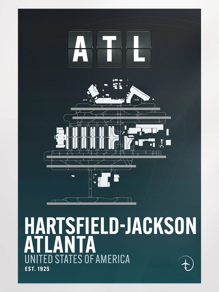 Atlanta ATL Poster product image (1)