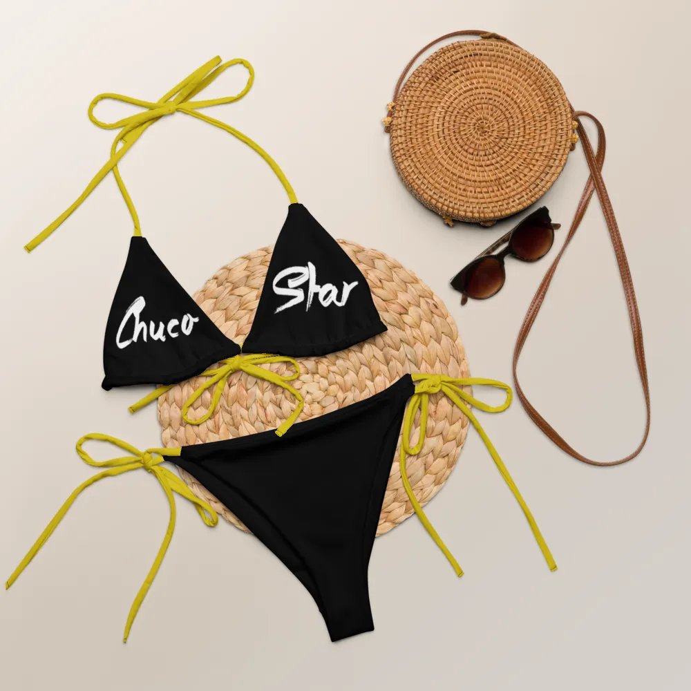 Chuco Star All-Over Print Recycled String Bikini product image (8)