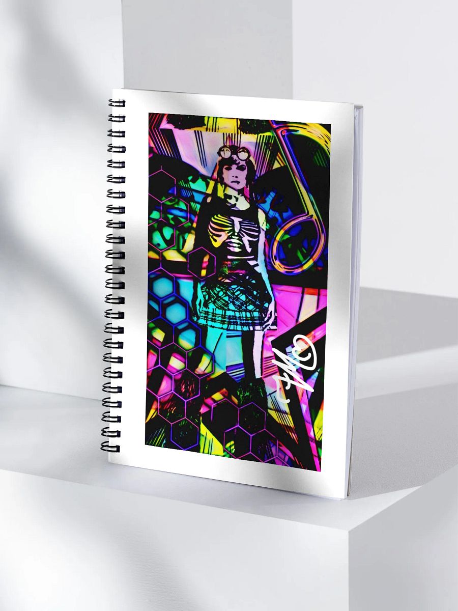 Pretty Rave Girl Notebook product image (4)