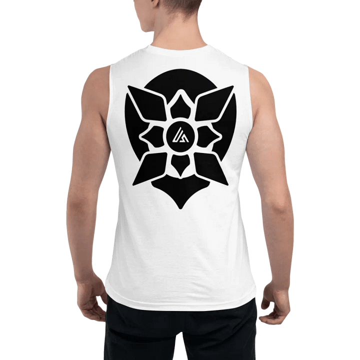 White Cyber Arkiden Tank Top product image (2)
