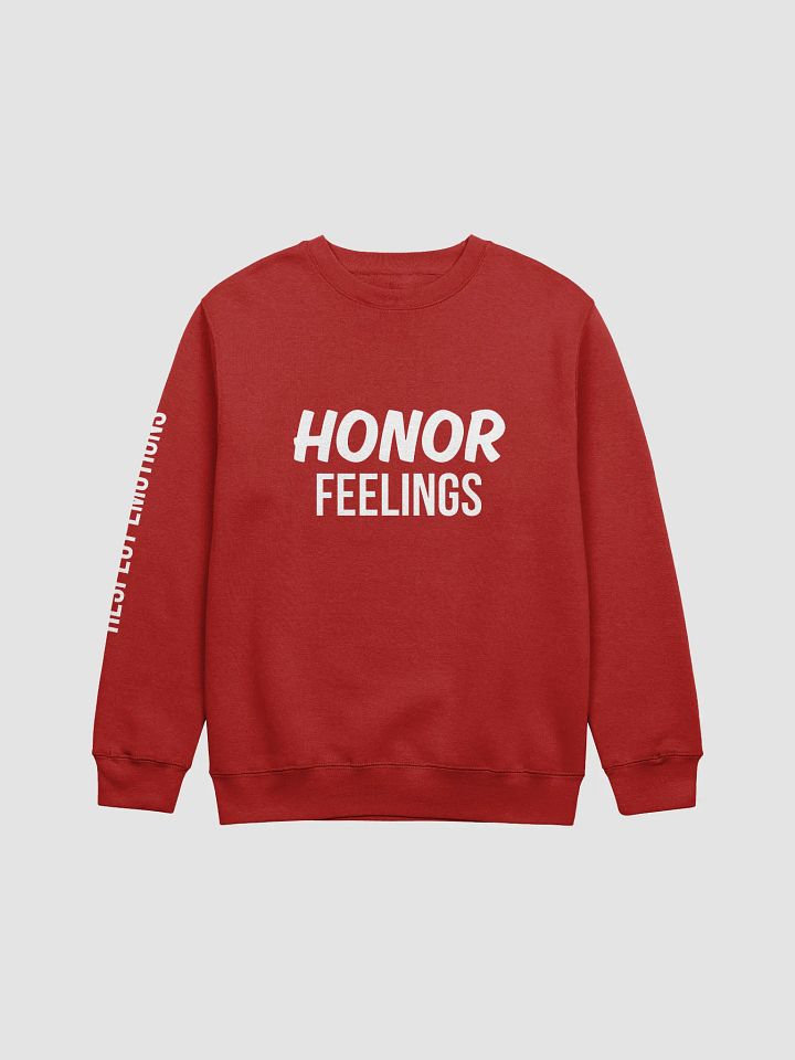 Honor Feelings, Respect Emotions - Premium Crewneck Sweatshirt product image (13)