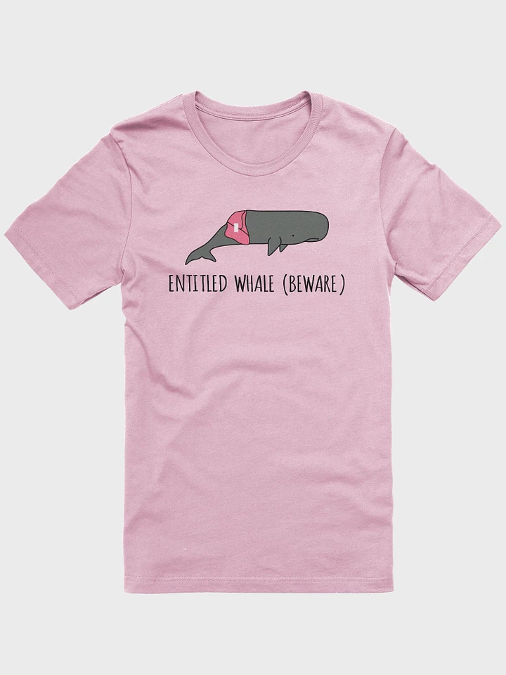 Entitled Whale - Pink T-Shirt product image (1)