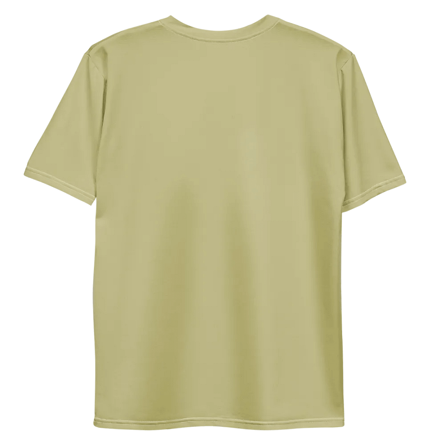 Plain Medium Yellow True Summer Men's Crewneck Polyester Heavyweight Premium T-Shirt by Treasure Pie product image (10)