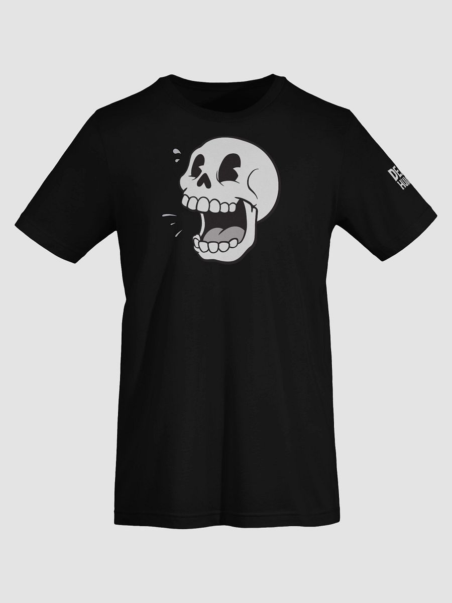 Laughing Skull Tee Center Chest & Sleeve product image (7)