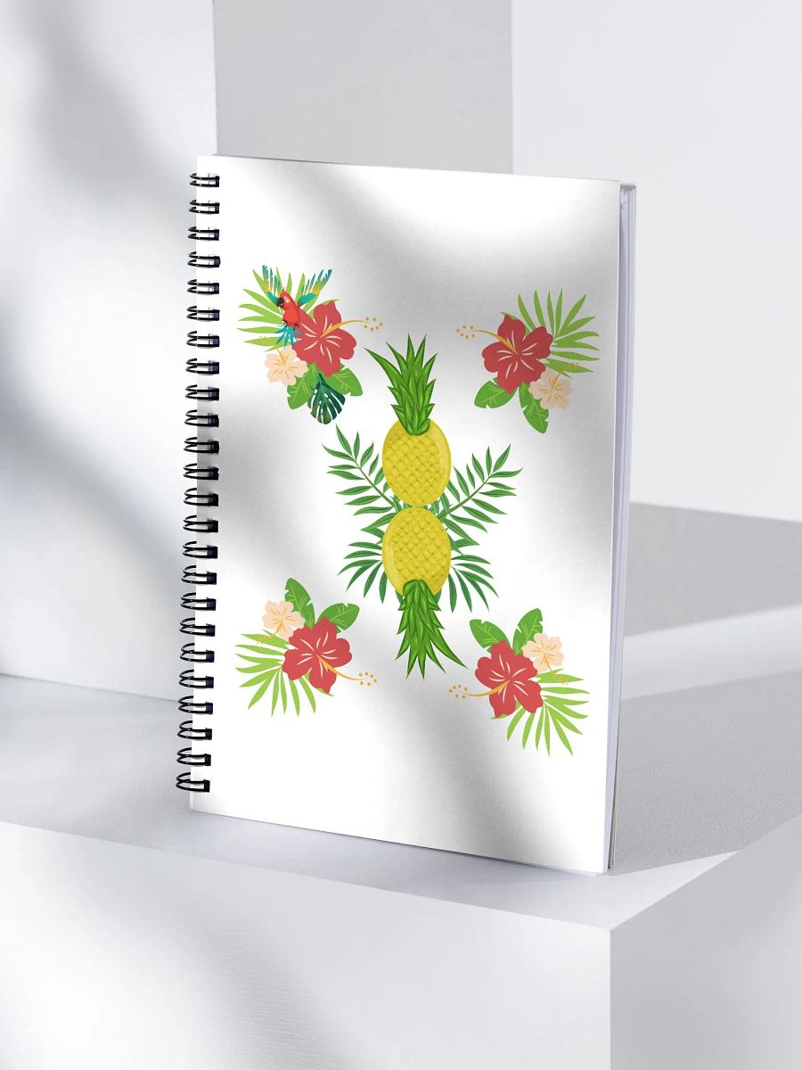 Pineapple Paradise Pattern Design Spiral Notebook product image (4)