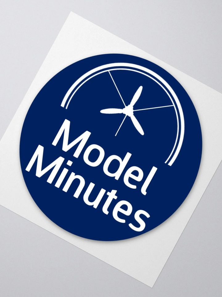 Model Minutes Sticker product image (2)