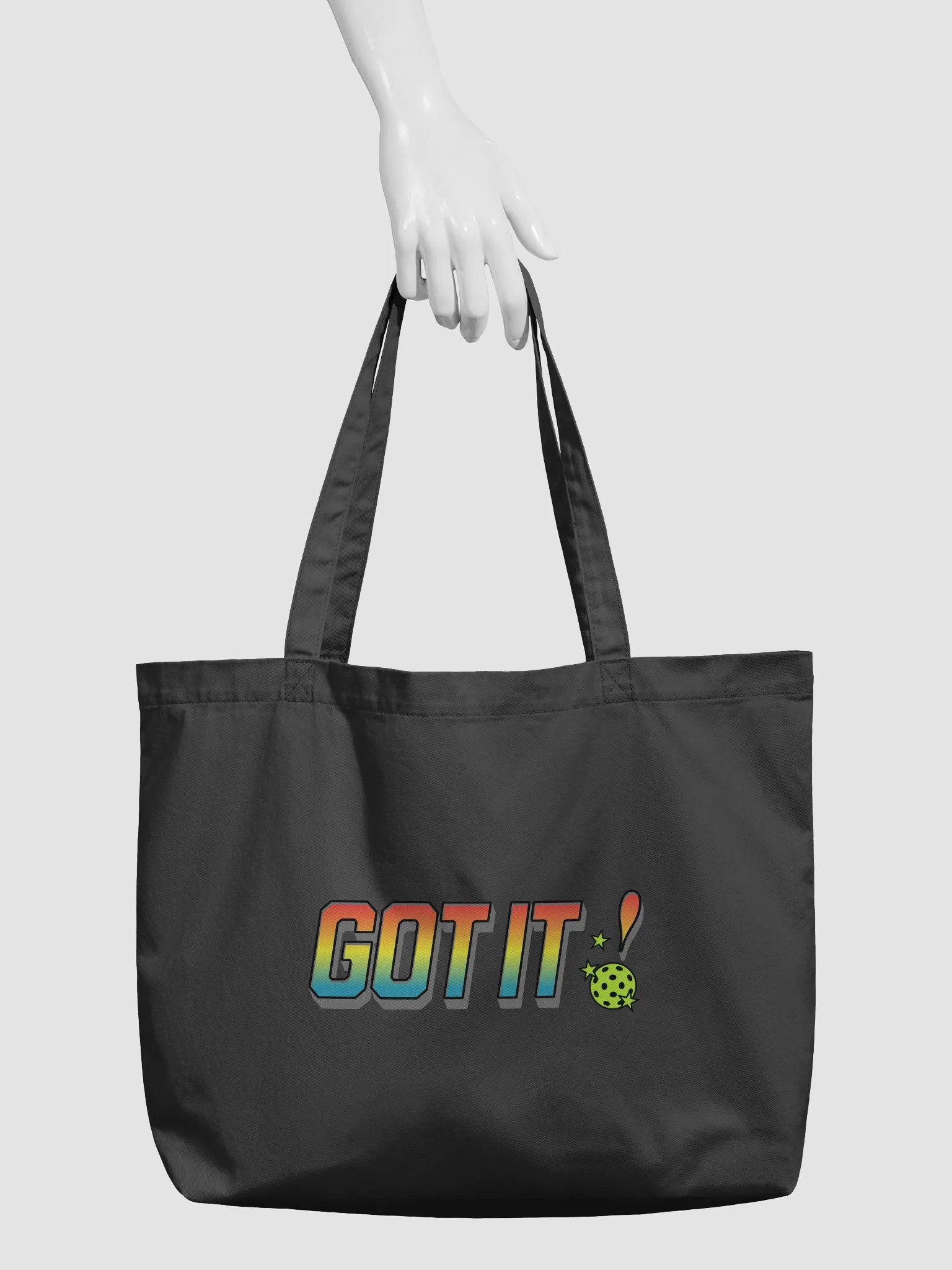 Got It Pickleball Vibrant Impact Eco Tote product image (3)