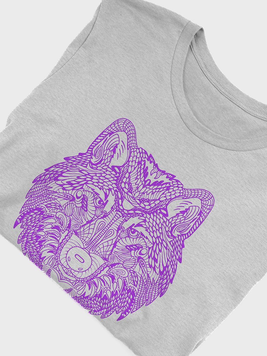 Symmetrical Wolf Head Graphic Tee product image (6)