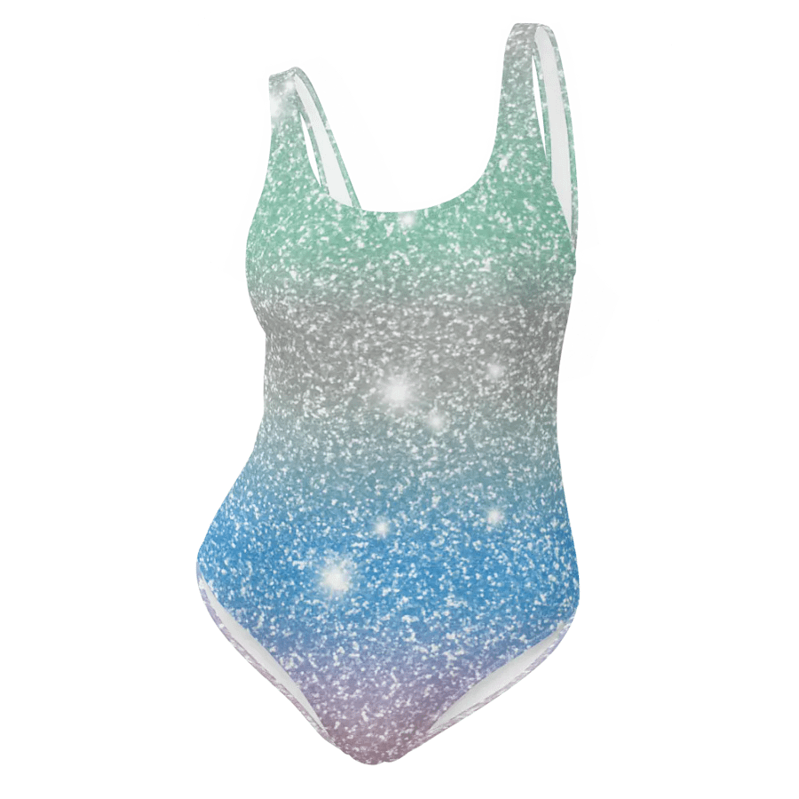 Glitter Unicorn Texture Design One Piece Swimsuit (10) product image (11)