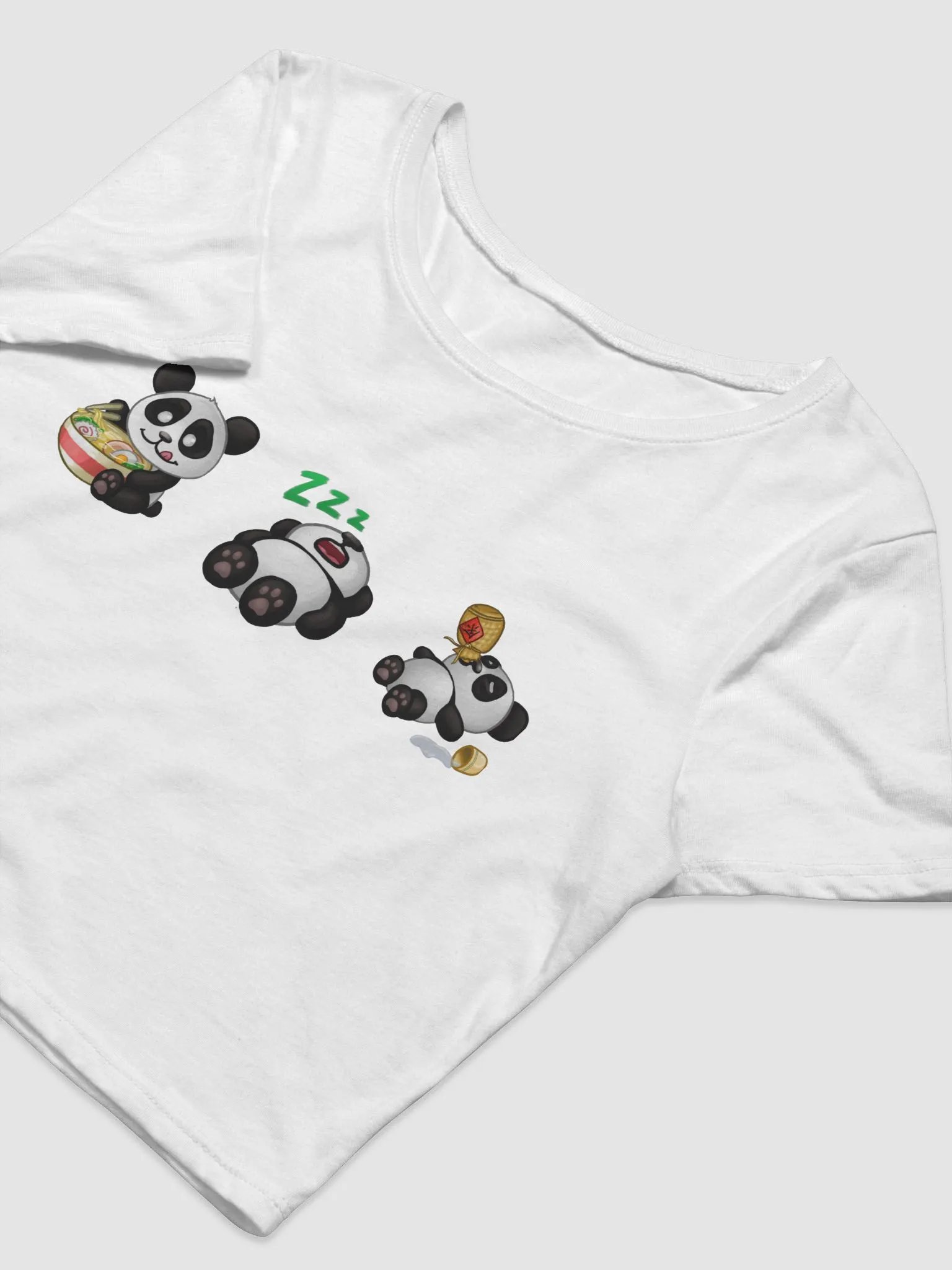 Eat Sleep Pocky Crop Top product image (3)