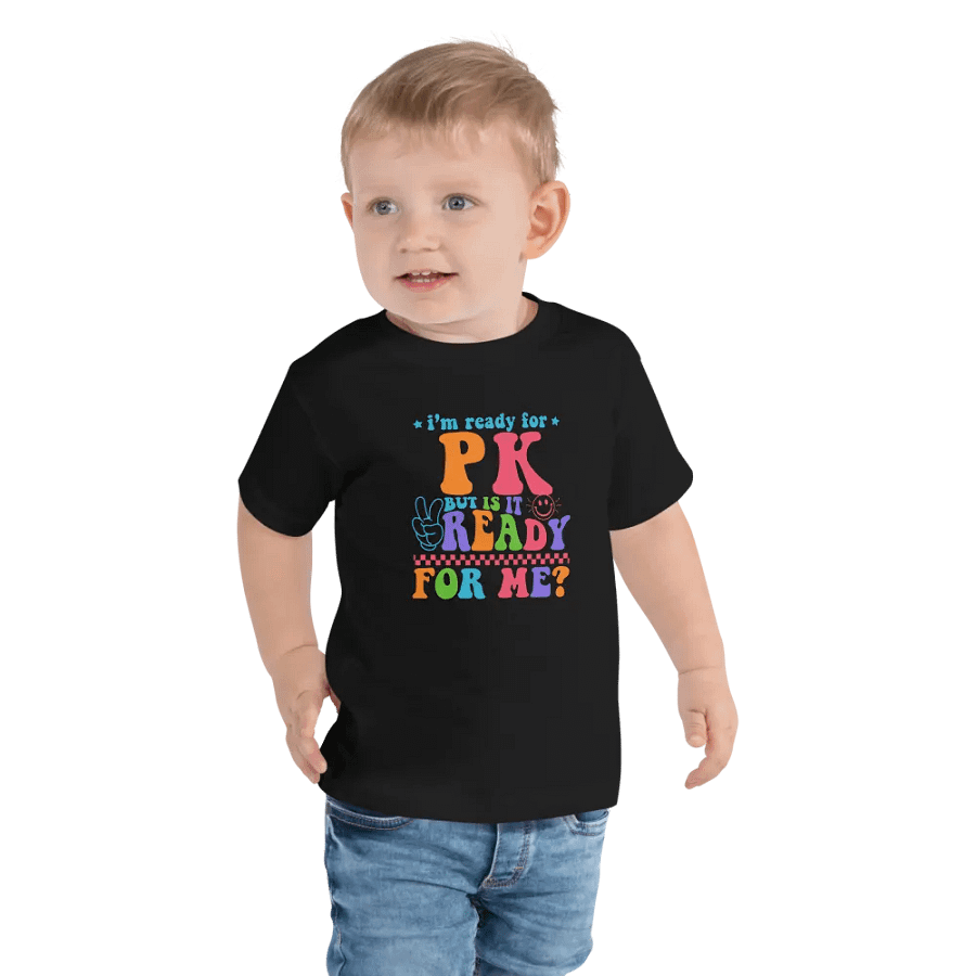 Playful Pre-K Ready Toddler T-Shirt product image (4)