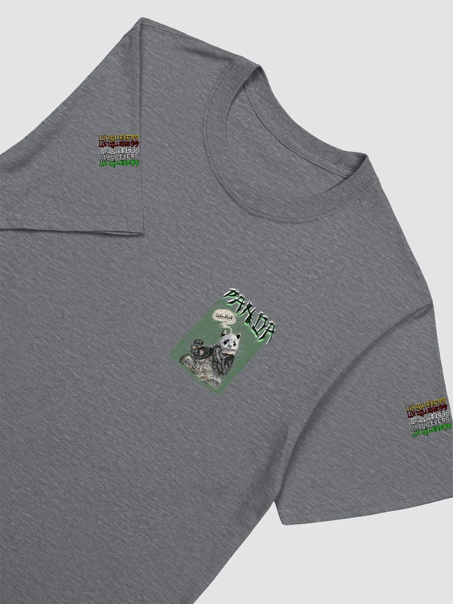 Uh-Huh Panda Scribble Art (Gildan Unisex Softstyle T-Shirt) product image (2)