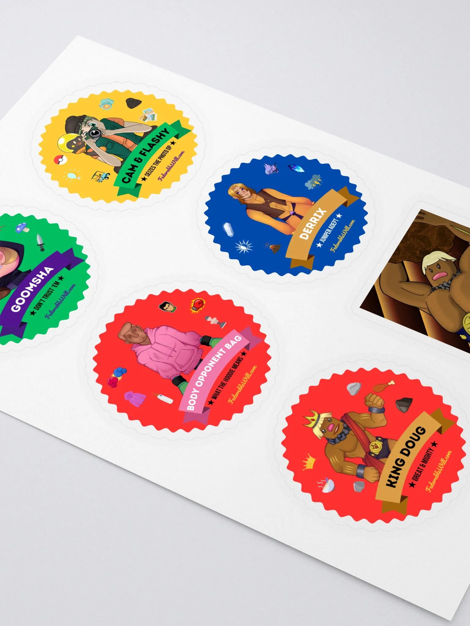 SSQ Sticker Set (ft. Doug) product image (2)