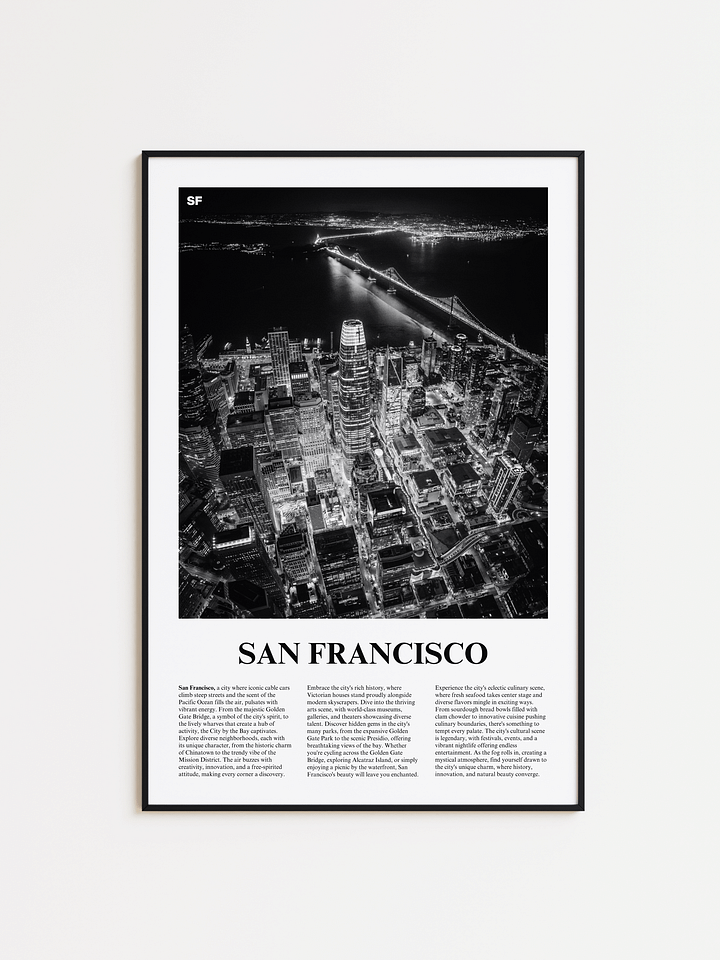 San Francisco 04 Newspaper Poster product image (1)