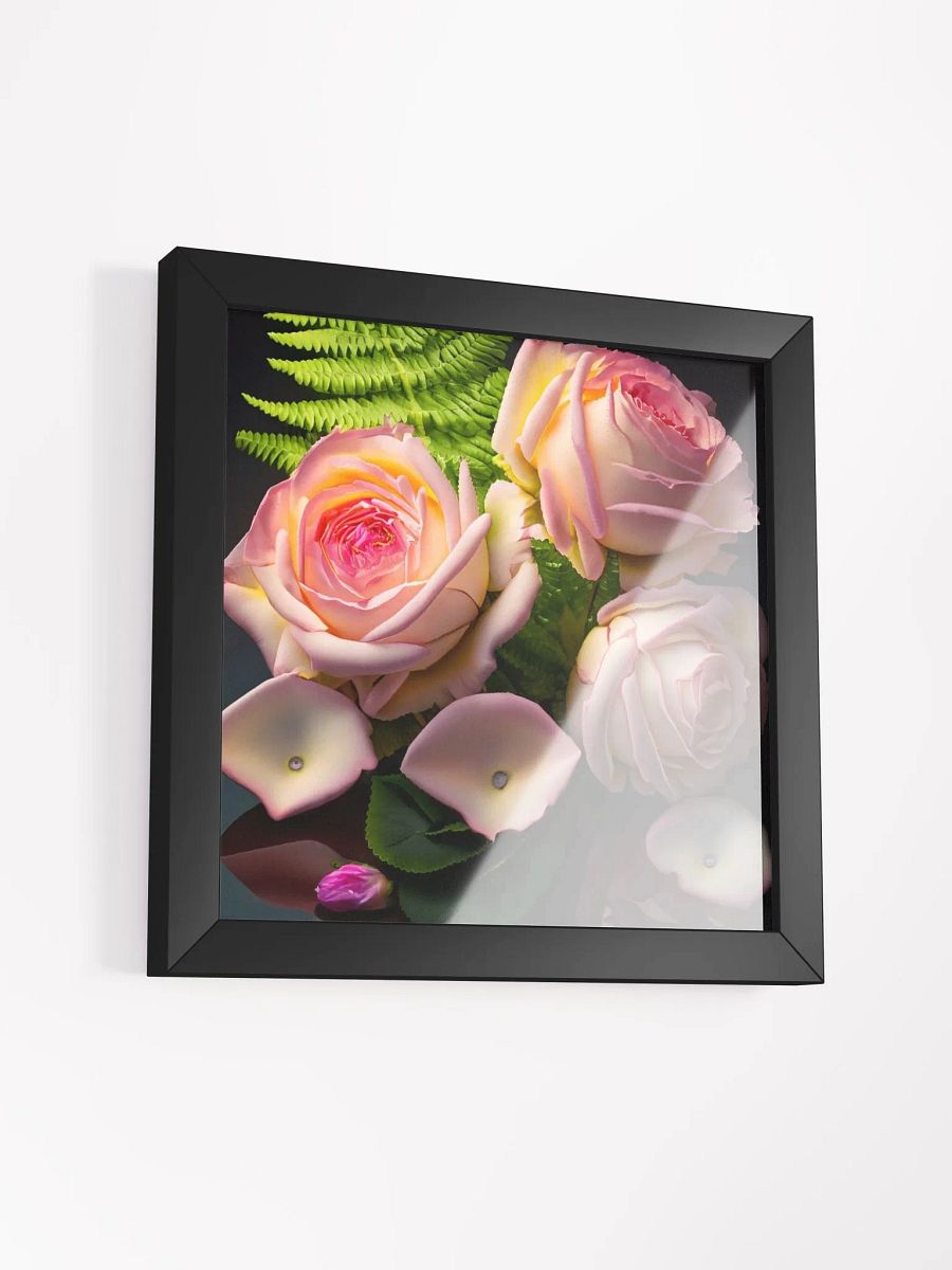 Framed High-Quality Matte Poster: A Cascading Beauty product image (11)