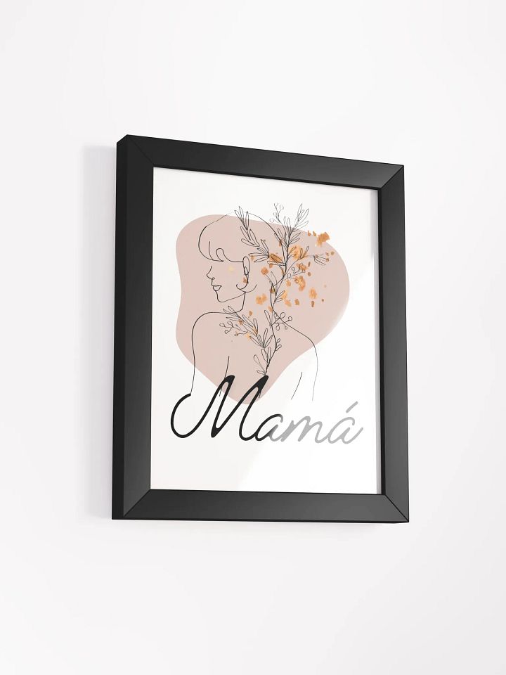 Boho Mother’s Day Mama Design LineArt Wallart product image (2)