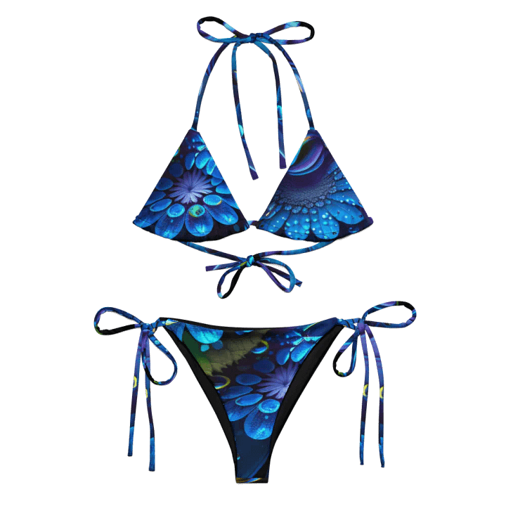 Kawaiikitten Exclusive Premium Dew Drop Deep Blue Bikini product image (1)