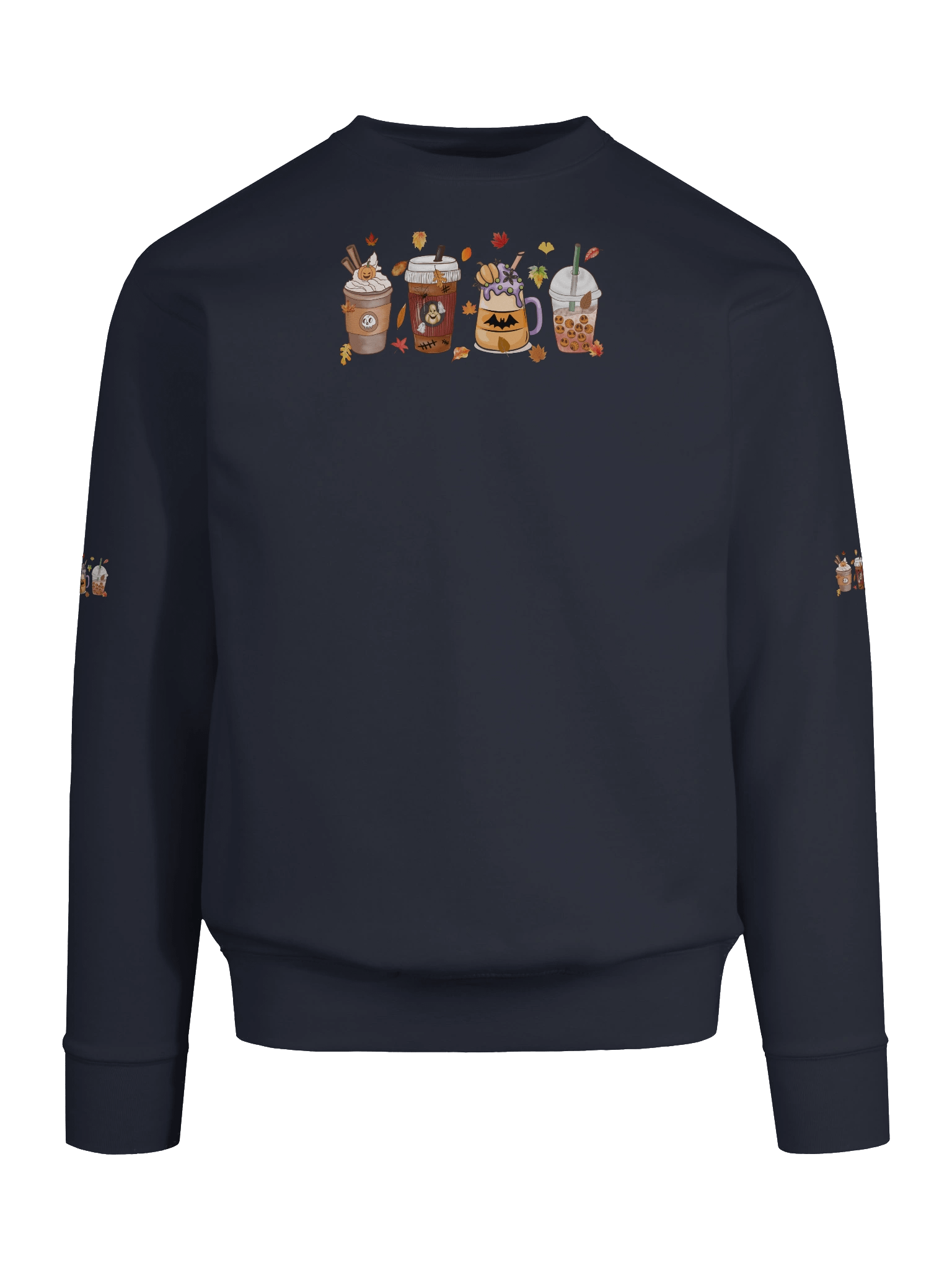 Cozy Halloween Vibes Sweatshirt – Sweet Treat Design product image (91)