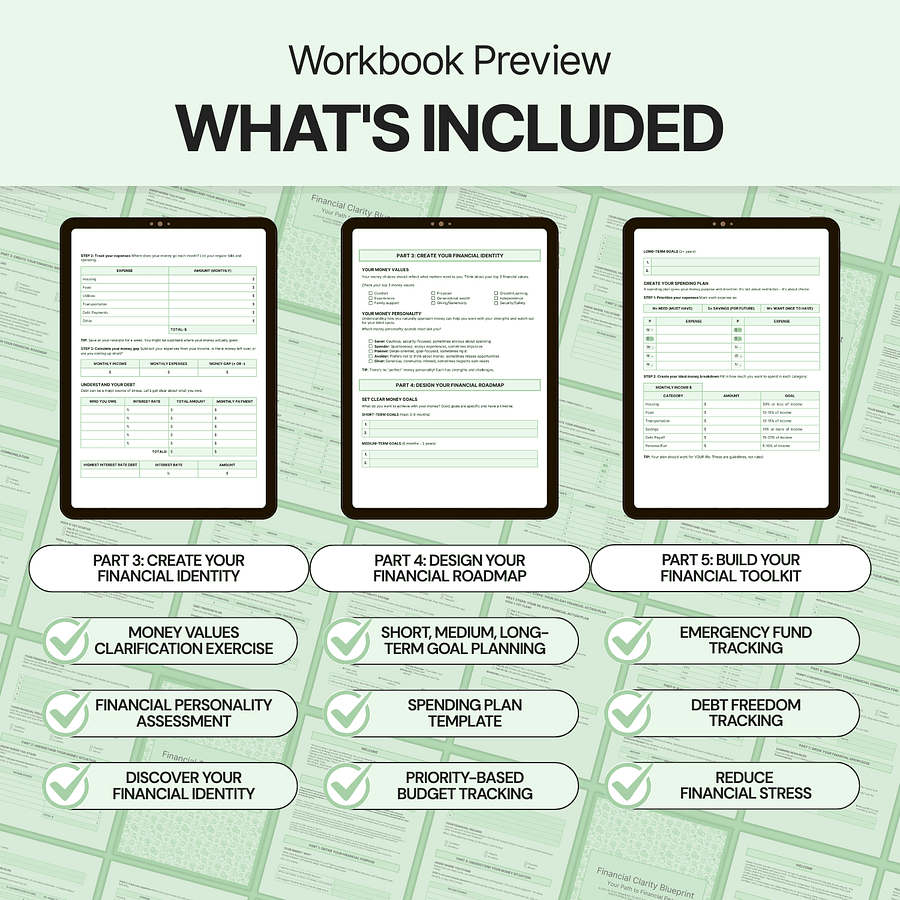Financial Clarity Blueprint - Google Docs product image (6)