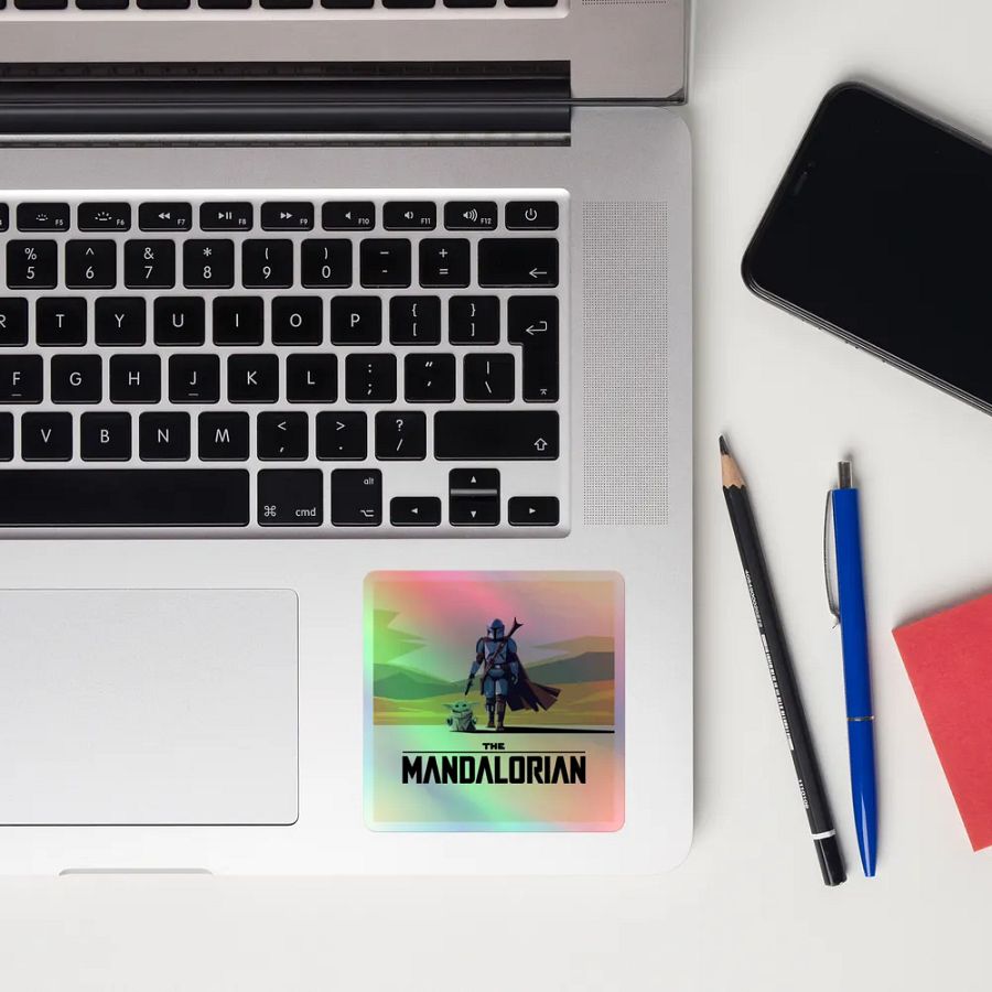 The Mandalorian Holographic Sticker product image (12)