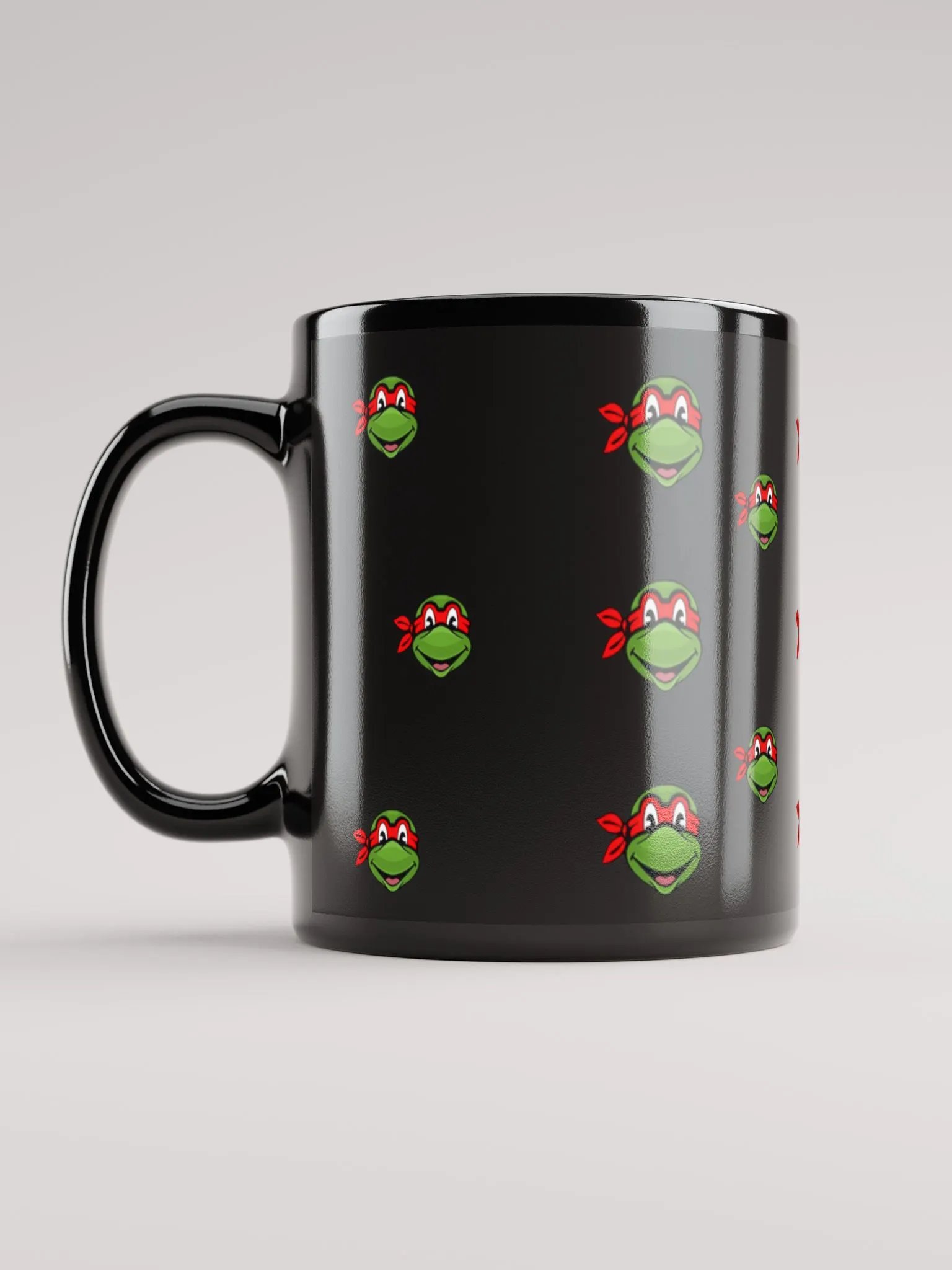 Team Raph Black Glossy Mug product image (3)