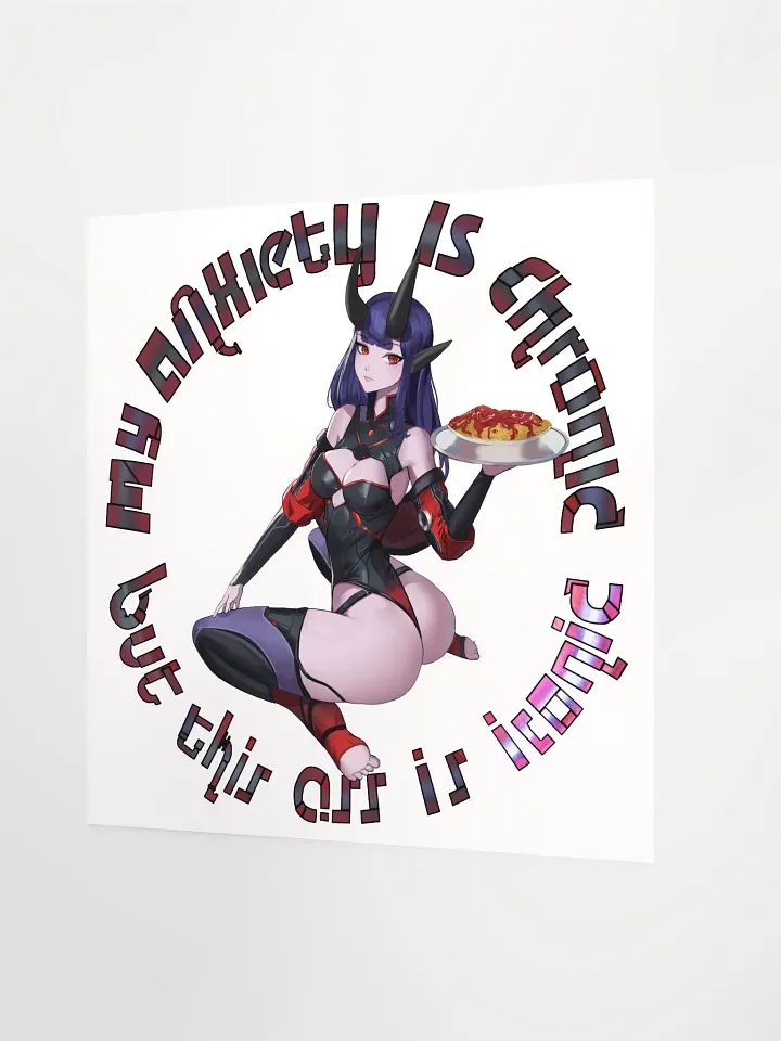 Anxiety Chronic, Ass Iconic Poster product image (2)