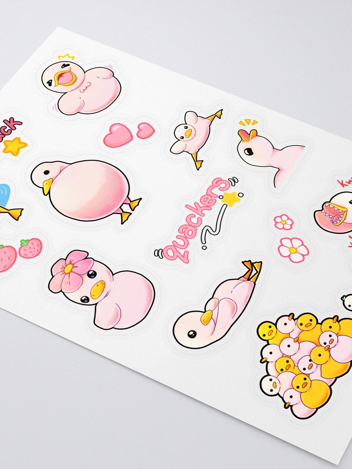 Quackers Collection Sticker Sheet product image (2)