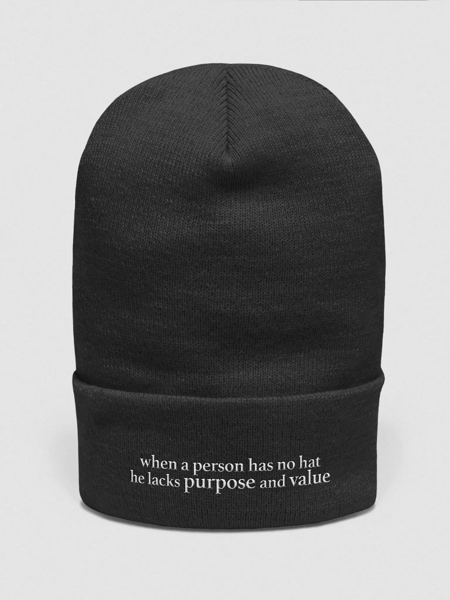 When a person has no hat... product image (2)