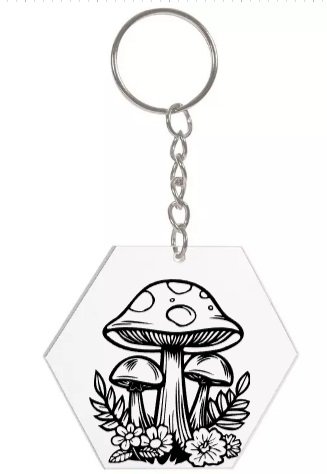 Mushroom Key Chain! product image (2)