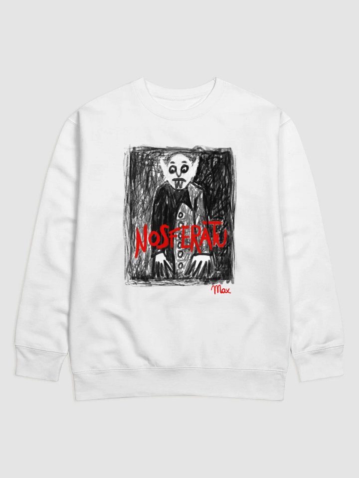 🧛‍♂️ "NOSFERATU '22" CreepyKids Unisex Horror Vampire Sweater-Jumper Art Print🩸 product image (1)