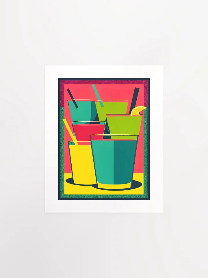 Six Cocktails - Print product image (1)