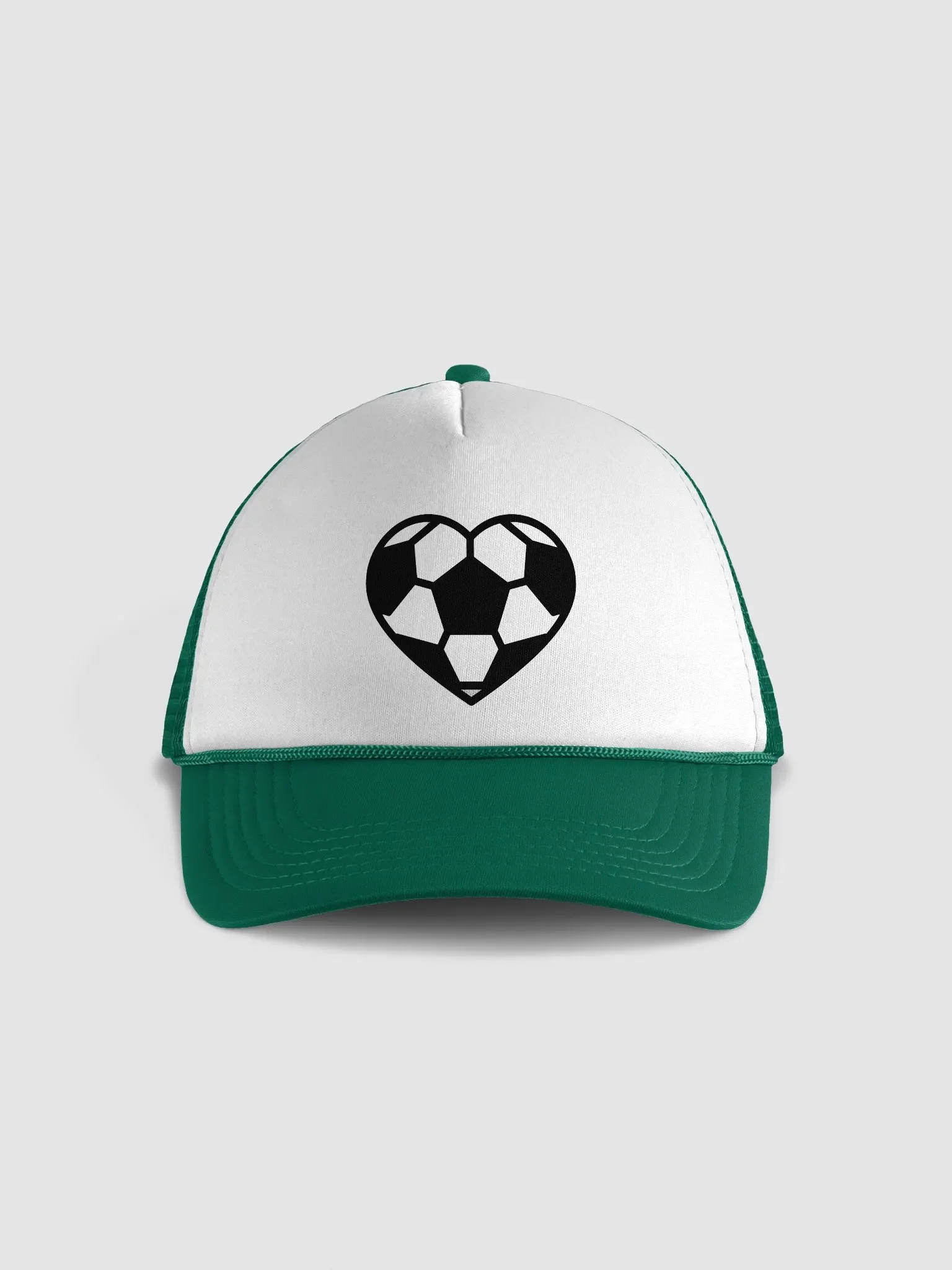 Soccer Heart Foam Trucker Hat product image (1)