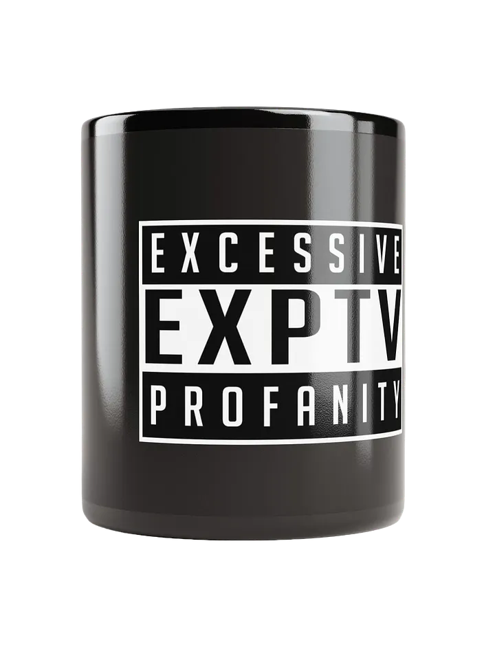 Classic EXPTV Mug V2 (Black) product image (2)