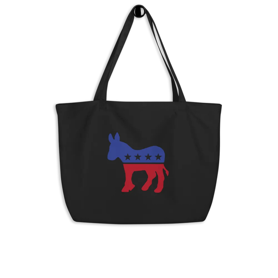 HAND BAG WITH DEMOCRATS SIGN product image (4)
