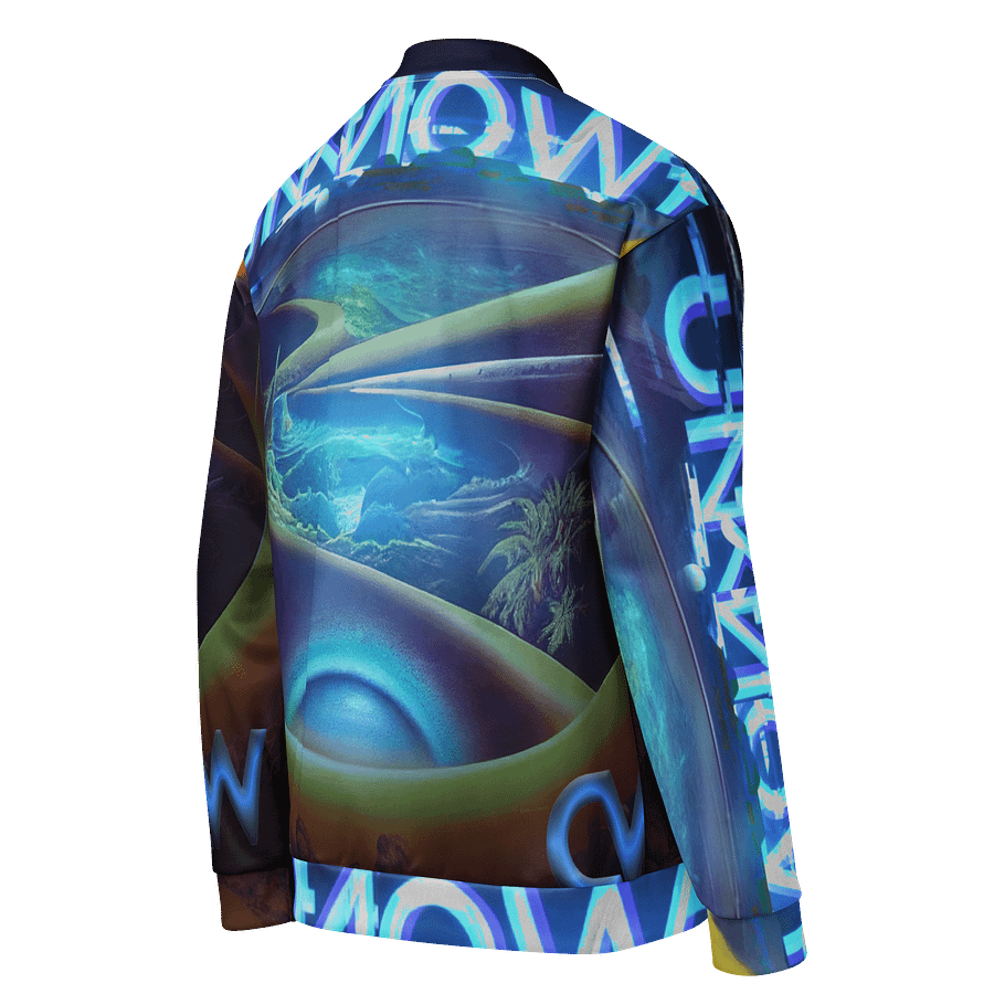 🌀 UNKNOWN All-Over Bomber Jacket product image (3)